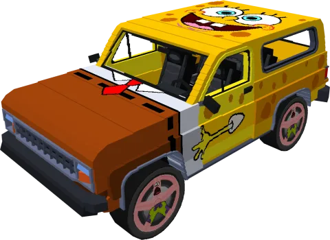 Tekstura pojazdu Grizzly - Spongies