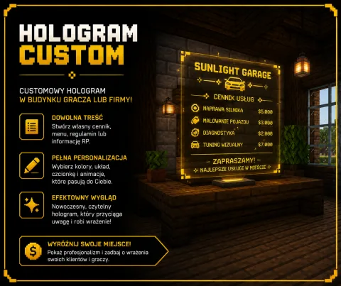 Hologram w budynku